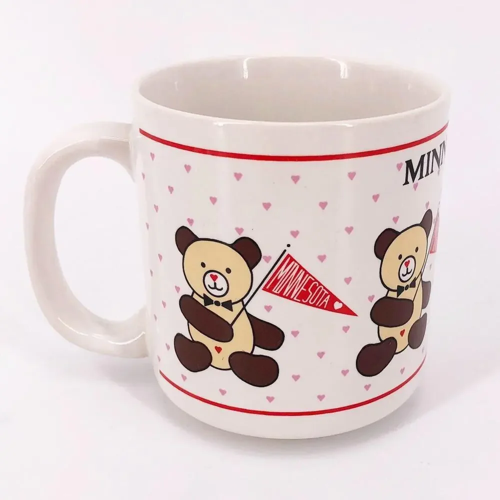 80s Minnesota souvenir coffee mug 1980s vintage SALE